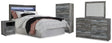 Furniture City Houma - Ashley Furniture - Baystorm Queen Panel Headboard, Dresser, Mirror, Chest and Nightstand - Queen Panel Headboard, Dresser, Mirror, Chest and Nightstand - B221B78