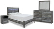 Furniture City Houma - Ashley Furniture - Baystorm Full Panel Bed, Dresser, Mirror and Nightstand - Full Panel Bed, Dresser, Mirror and Nightstand - B221B18