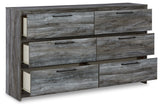 Baystorm King Panel Storage Bed, Dresser, Chest and 2 Nightstands