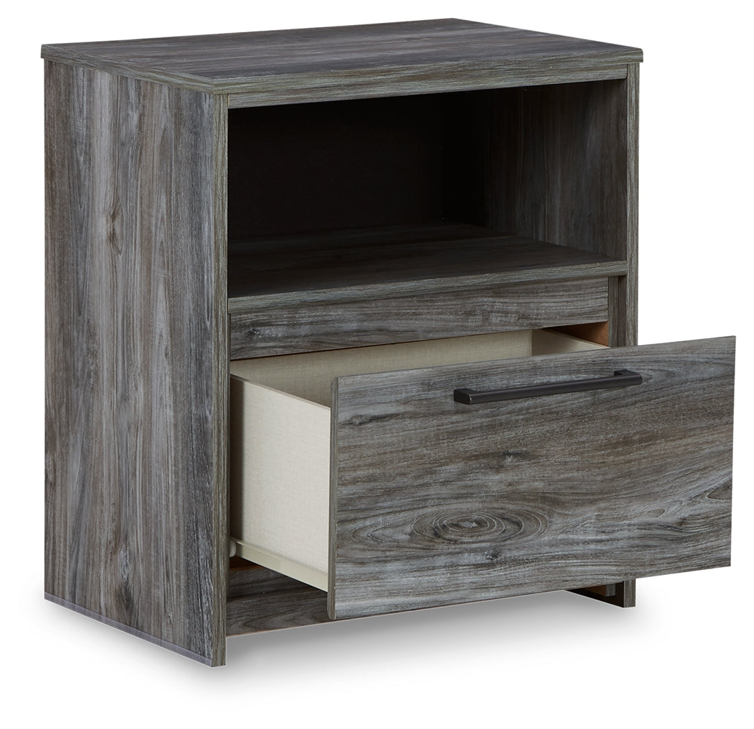 Baystorm King Panel Storage Bed, Dresser, Chest and 2 Nightstands