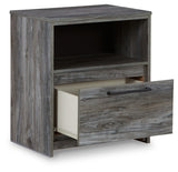 Baystorm King Panel Storage Bed, Dresser, Chest and 2 Nightstands