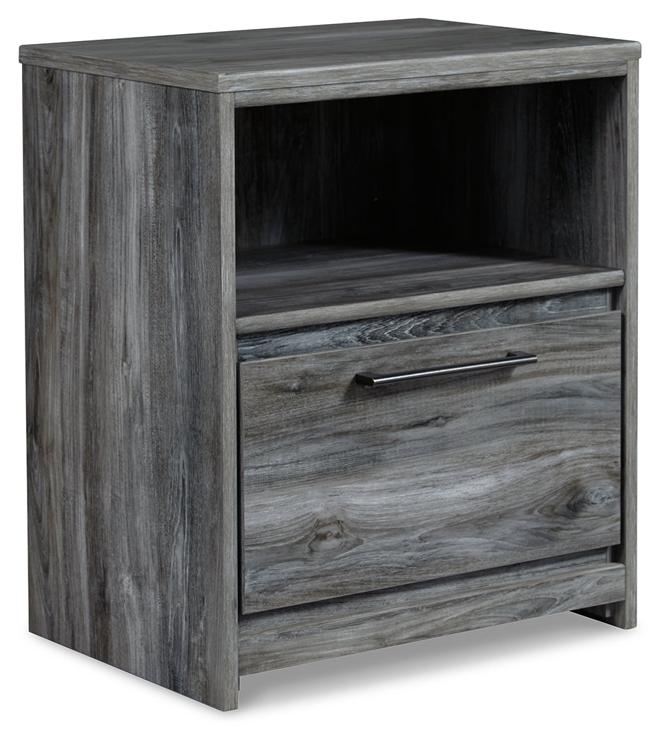 Baystorm King Panel Storage Bed, Dresser, Chest and 2 Nightstands
