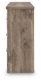 Rusticott Queen Panel Bed, Dresser and Nightstand