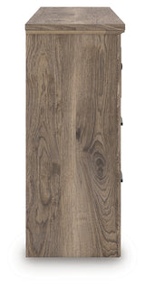 Rusticott King Poster Bed, Dresser and Nightstand