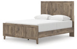 Rusticott Queen Panel Bed, Dresser and Nightstand