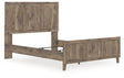 Furniture City Houma - Ashley Furniture - Rusticott Queen Panel Bed - Queen Panel Bed / Brown - PCB2260B2