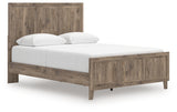 Rusticott Queen Panel Bed, Dresser and Nightstand