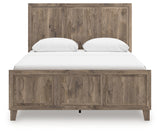 Rusticott Queen Panel Bed, Dresser and Nightstand