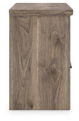 Rusticott King Poster Bed, Dresser and Nightstand