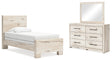 Furniture City Houma - Ashley Furniture - Lawroy Twin Panel Bed, Dresser and Mirror - Twin Panel Bed, Dresser and Mirror - B2310B17