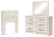 Furniture City Houma - Ashley Furniture - Lawroy Twin Panel Headboard, Dresser and Mirror - Twin Panel Headboard, Dresser and Mirror - B2310B27