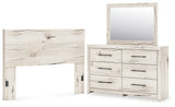 Furniture City Houma - Ashley Furniture - Lawroy Queen Panel Headboard, Dresser and Mirror - Queen Panel Headboard, Dresser and Mirror - B2310B25