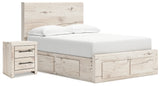 Furniture City Houma - Ashley Furniture - Lawroy Full Storage Bed and Nightstand - Full Storage Bed and Nightstand - B2310B51