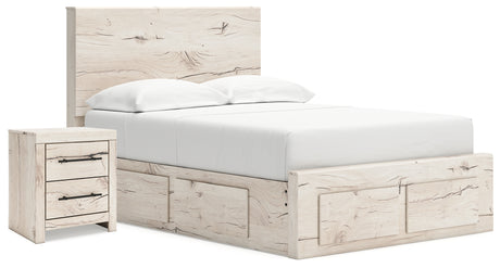 Furniture City Houma - Ashley Furniture - Lawroy Full Storage Bed and Nightstand - Full Storage Bed and Nightstand - B2310B51