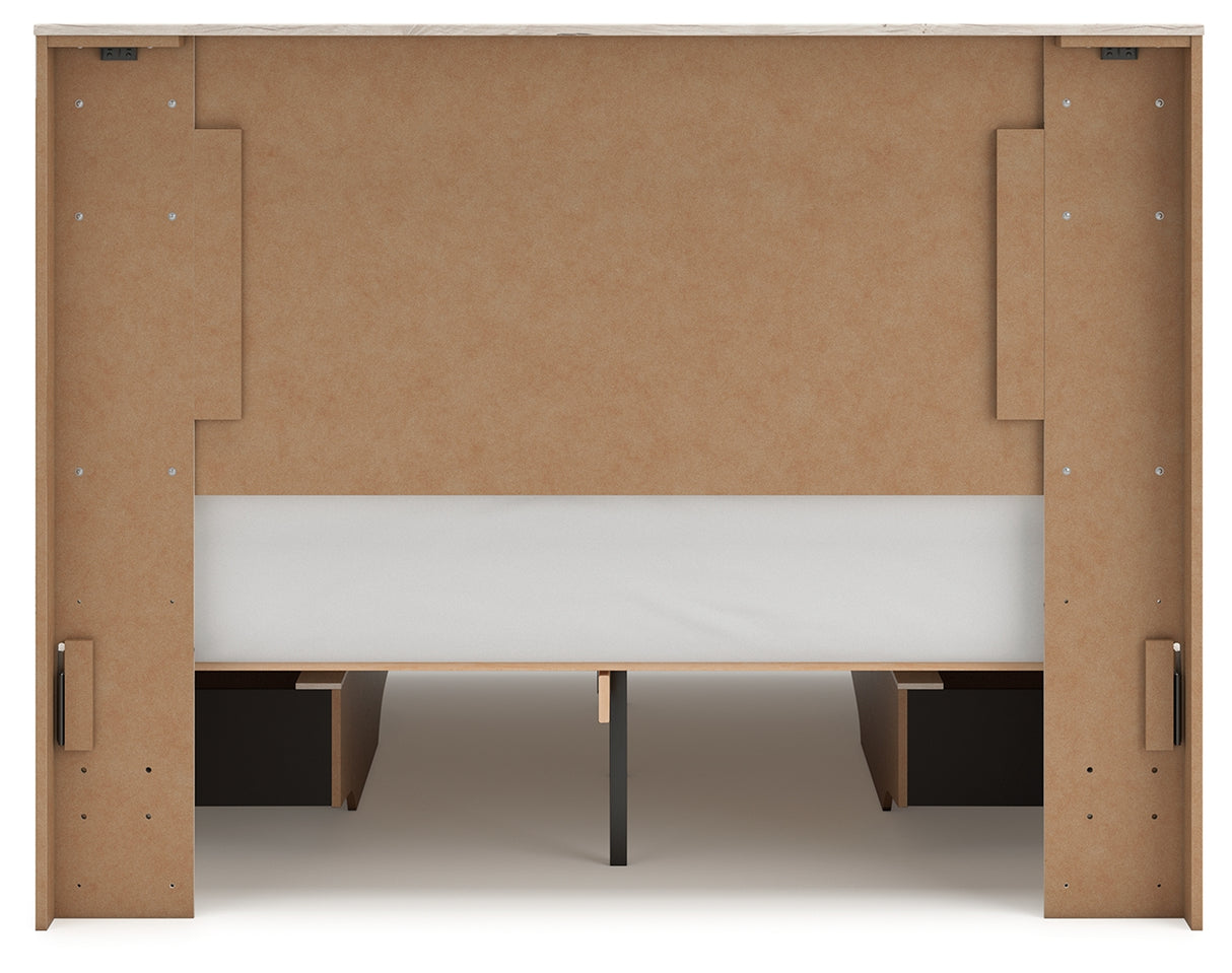 Lawroy Full Panel Bed with Storage