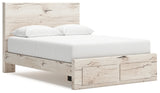 Lawroy Queen Storage Bed, 2 Dressers, Mirror and 2 Nightstands