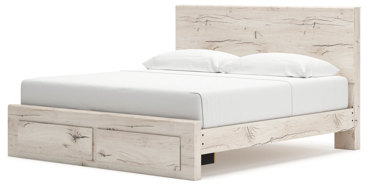 Lawroy King Storage Bed, Dresser and Nightstand
