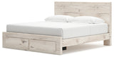 Lawroy King Storage Bed, Dresser and Nightstand