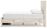Lawroy Full Panel Storage Bed, Dresser, Mirror and Nightstand