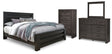 Furniture City Houma - Ashley Furniture - Brinxton King Panel Bed, Dresser, Mirror and Chest - King Panel Bed, Dresser, Mirror and Chest - B249B26