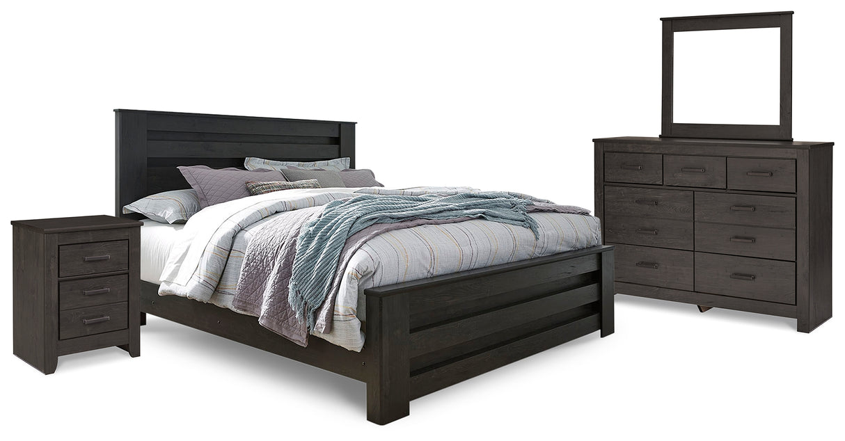 Brinxton King Panel Bed