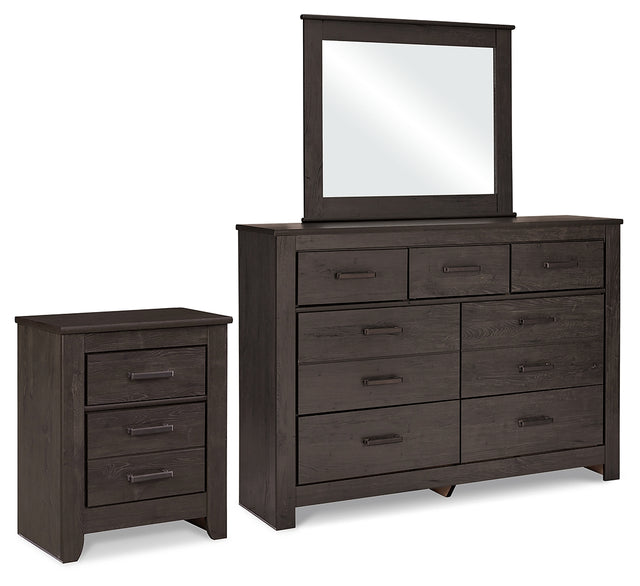 Furniture City Houma - Ashley Furniture - Brinxton Dresser, Mirror and Nightstand - Dresser, Mirror and Nightstand - B249B14