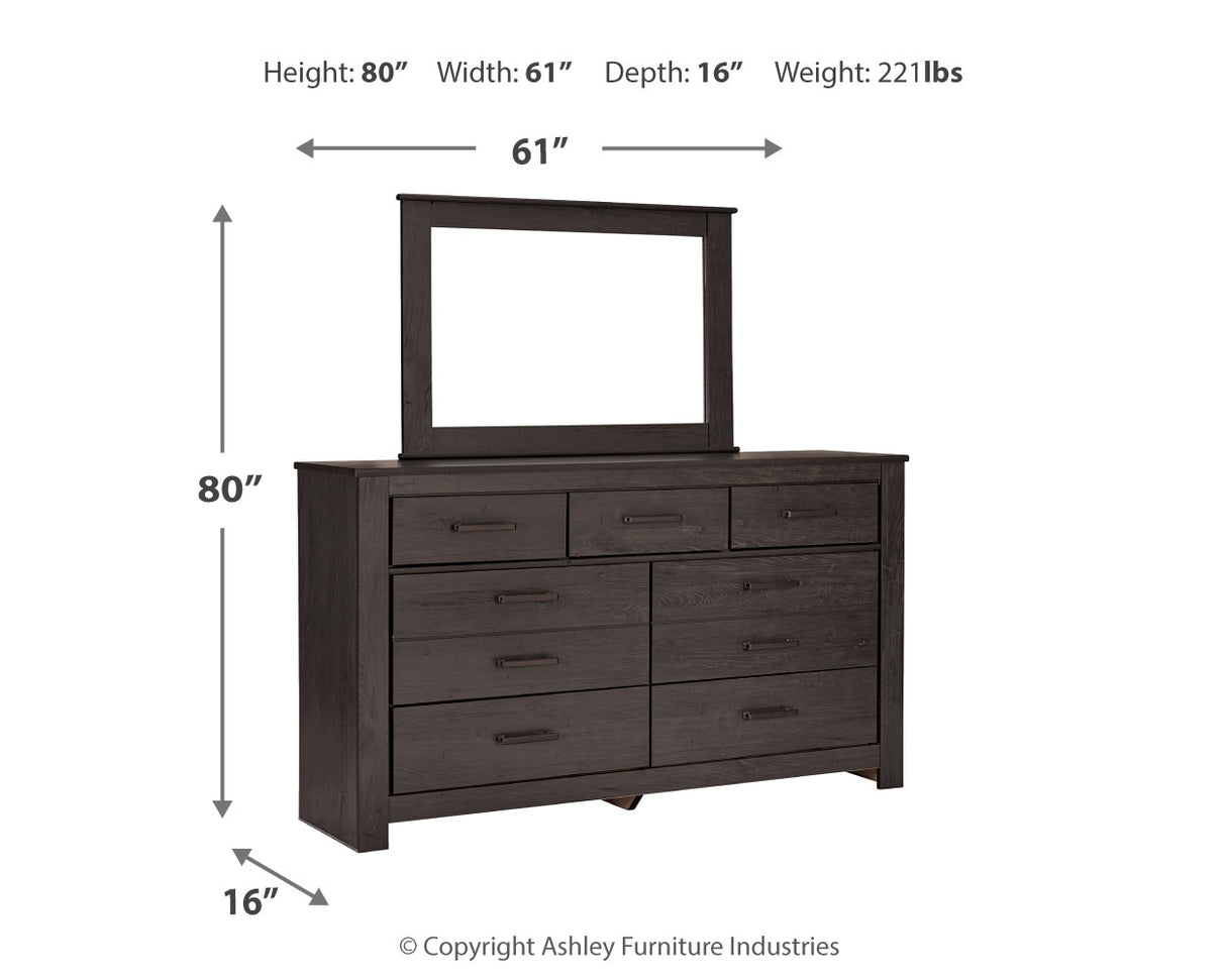 Brinxton King Panel Bed