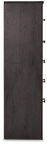 Brinxton Queen Panel Bed, Dresser, Mirror, Chest and 2 Nightstands