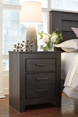 Brinxton King Panel Bed, Dresser, Mirror and 2 Nightstands