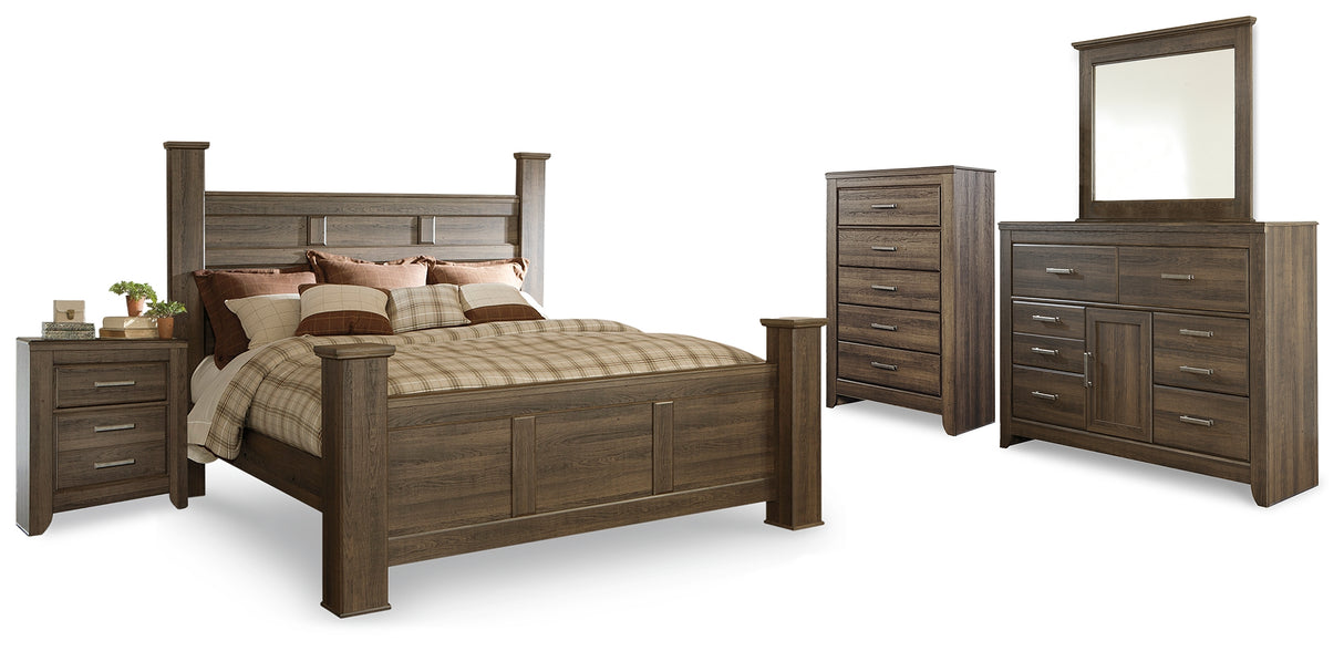 Juararo King Poster Bed