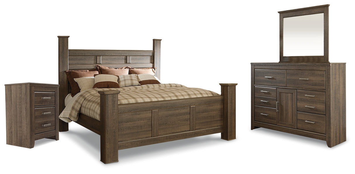 Juararo King Poster Bed
