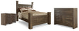 Furniture City Houma - Ashley Furniture - Juararo Queen Poster Bed, Dresser and 2 Nightstands - Queen Poster Bed, Dresser and 2 Nightstands - B251B48