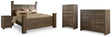 Furniture City Houma - Ashley Furniture - Juararo King Poster Bed, Dresser, Chest and Nightstand - King Poster Bed, Dresser, Chest and Nightstand - B251B35