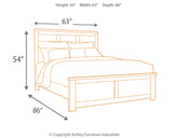 Juararo Queen Panel Bed