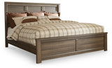 Juararo King Panel Bed and 2 Nightstands