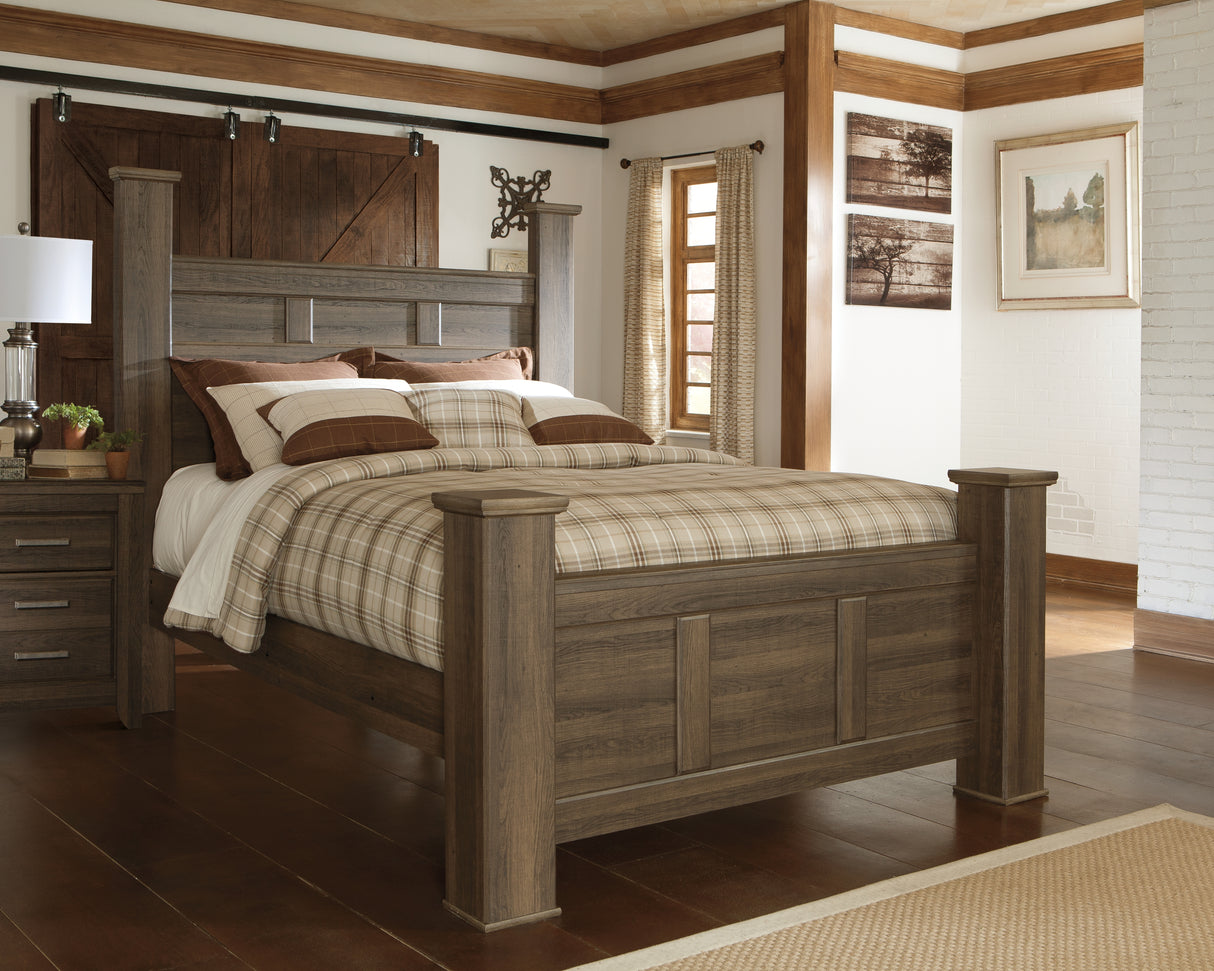 Juararo Queen Poster Bed