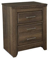Juararo King Panel Bed and 2 Nightstands