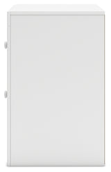 Mollviney Full Panel Storage Bed, Dresser and Nightstand