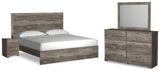 Ralinksi King Panel Bed
