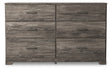 Furniture City Houma - Ashley Furniture - Ralinksi Dresser - Six Drawer Dresser / Gray - B2587-31