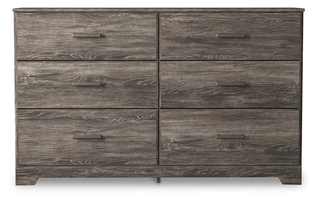 Furniture City Houma - Ashley Furniture - Ralinksi Dresser - Six Drawer Dresser / Gray - B2587-31