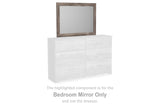 Furniture City Houma - Ashley Furniture - Ralinksi Bedroom Mirror - Bedroom Mirror / Gray - B2587-36