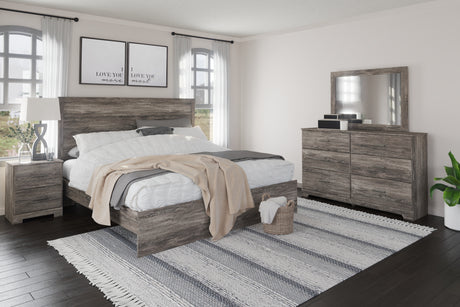 Furniture City Houma - Ashley Furniture - Ralinksi Bedroom - Twin Panel Bed / Gray - B2587B11