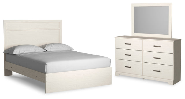 Furniture City Houma - Ashley Furniture - Stelsie Queen Panel Bed, Dresser and Mirror - Queen Panel Bed, Dresser and Mirror - B2588B6