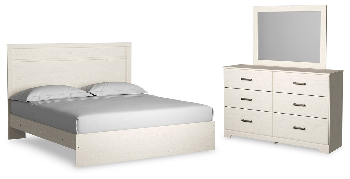 Stelsie King Panel Bed