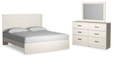 Stelsie King Panel Bed