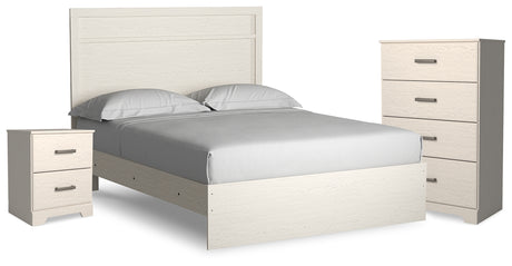 Furniture City Houma - Ashley Furniture - Stelsie Queen Panel Bed, Chest and Nightstand - Queen Panel Bed, Chest and Nightstand - B2588B16