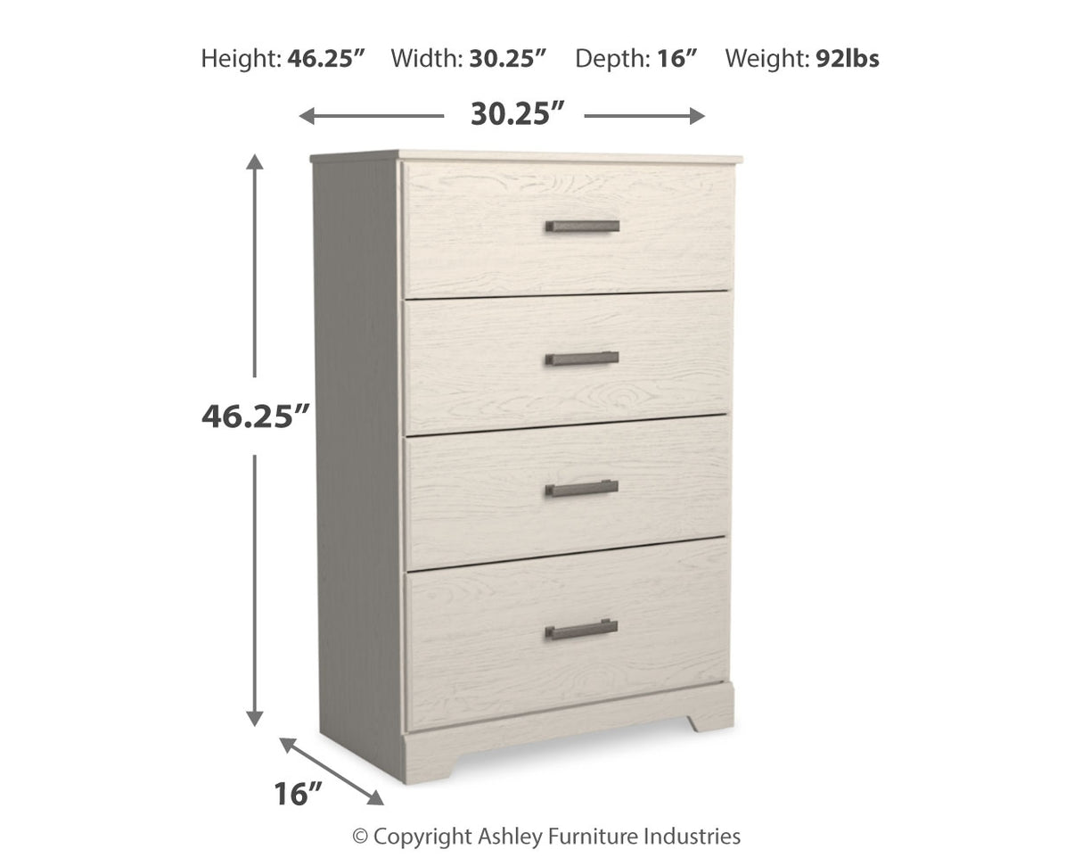 Stelsie King Panel Bed