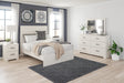 Furniture City Houma - Ashley Furniture - Stelsie Dresser and Mirror - Dresser and Mirror / White - B2588B1