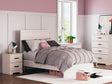 Furniture City Houma - Ashley Furniture - Stelsie Full Panel Bed - Full Panel Bed / White - B2588B4